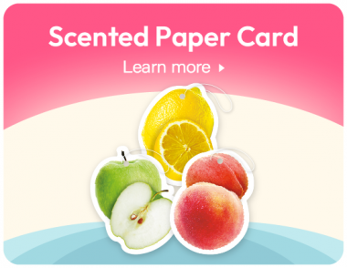 Costimized Scented Paper Card