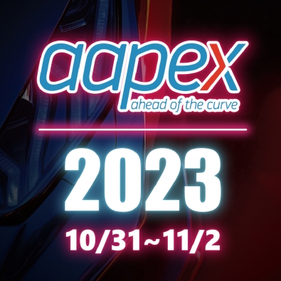 Welcome to visit us<br>AAPEX<br> 2023/10/31~2023/11/2<br>Las Vegas, US