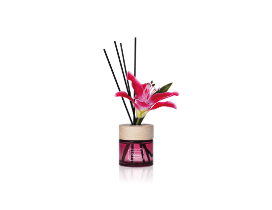 Floral Style Color Glass Diffuser