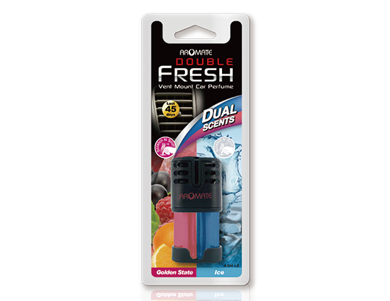 Double Fresh™ Vent Mount Car Perfume - ES1015A, Best Vent Clip Air  Freshener